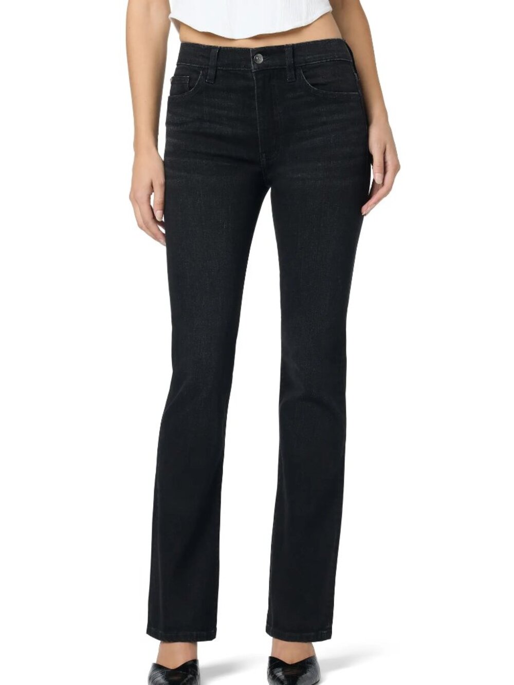 HUDSON Blair High Waist Bootcut Jeans in Plakas